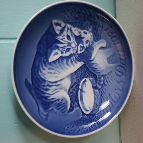 Vintage 1971 B&G Copenhagen Mothers Day Plate - Picture 1 of 5